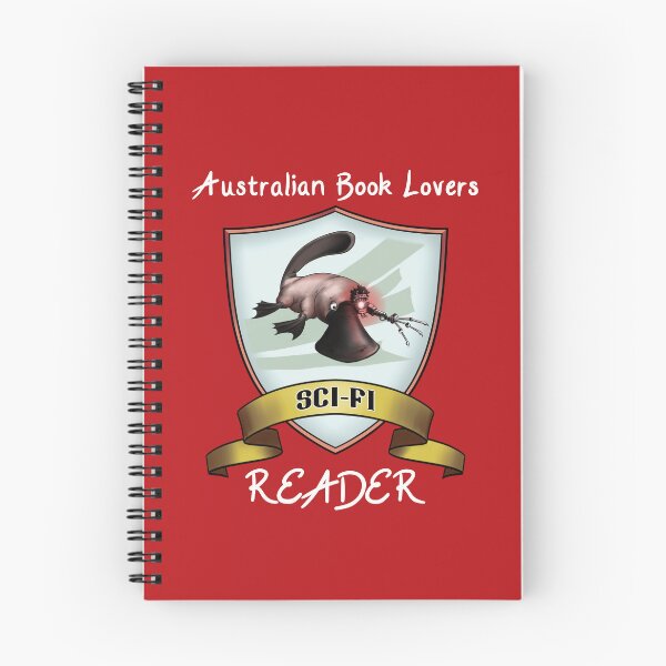 Item preview, ABL sci-fi reader - white text designed and sold by AusBookLovers.