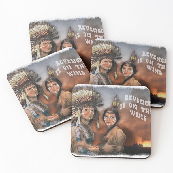 Item preview, Indians seeking revenge - Illustration designed and sold by HenryDrae.