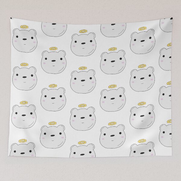 Item preview, Kawaii Polar Bear Angel designed and sold by Rachel-JW.