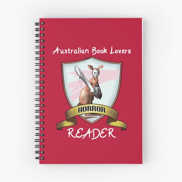 Item preview, ABL horror reader - white text designed and sold by AusBookLovers.