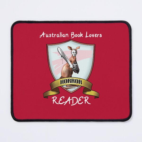 Item preview, ABL horror reader - white text designed and sold by AusBookLovers.