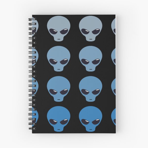 Item preview, Blue Alien Heads designed and sold by ThePurpleFrog.