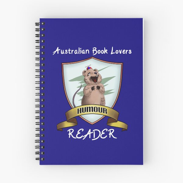 Item preview, ABL humour reader - white text designed and sold by AusBookLovers.