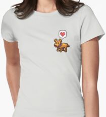 A Good Boy Women's Fitted T-Shirt