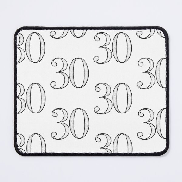 Item preview, Dotart/Dotwork illustration of Number 30 designed and sold by MagnetitaBySil.