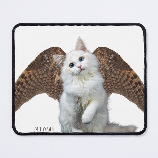 Item preview, Meowl, Cat and an Owl designed and sold by for-dreams-sake.