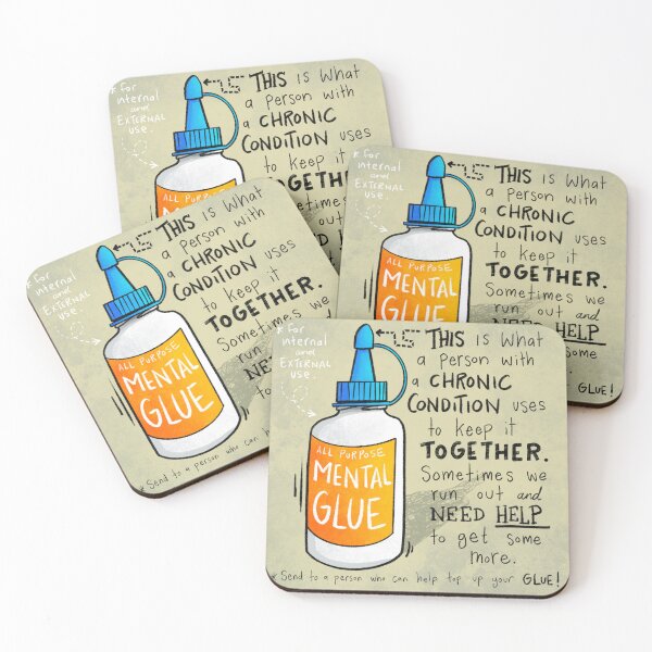 Item preview, Mental Glue designed and sold by smallmountains.