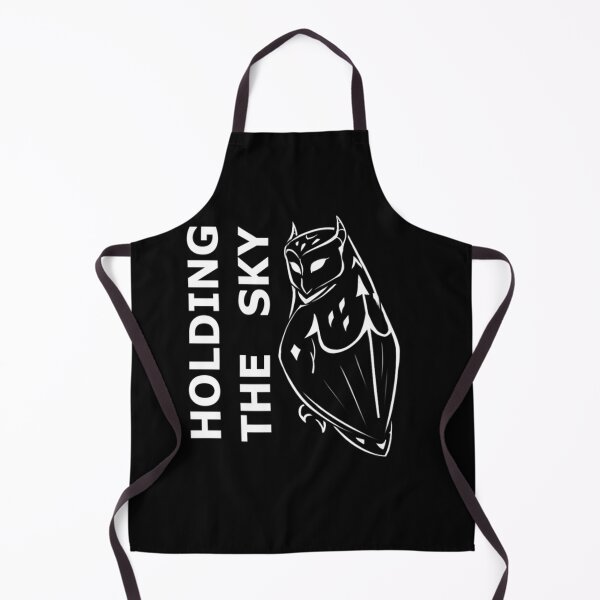 Item preview, Holding The Sky Owl + Vertical Text Zipped Hoodie designed and sold by rukoroupikq.