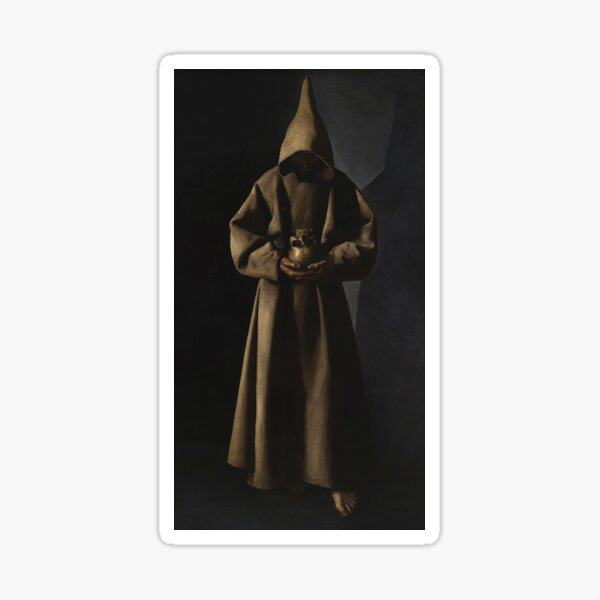 Aperçu de l'œuvre Saint François d'Assise dans son tombeau | Francisco de Zurbaran | 1630 Art chrétien baroque créée et vendue par CJET.