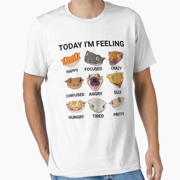 Item preview, Today I'm feeling... Crested gecko designed and sold by MasonsTinyPets.