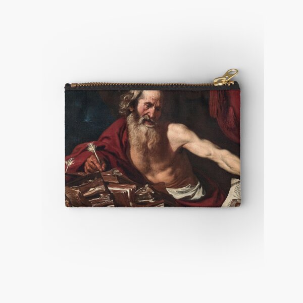 Item preview, Saint Jerome | Joost van de Hamme | 1650 Baroque Christian Art designed and sold by CJET.