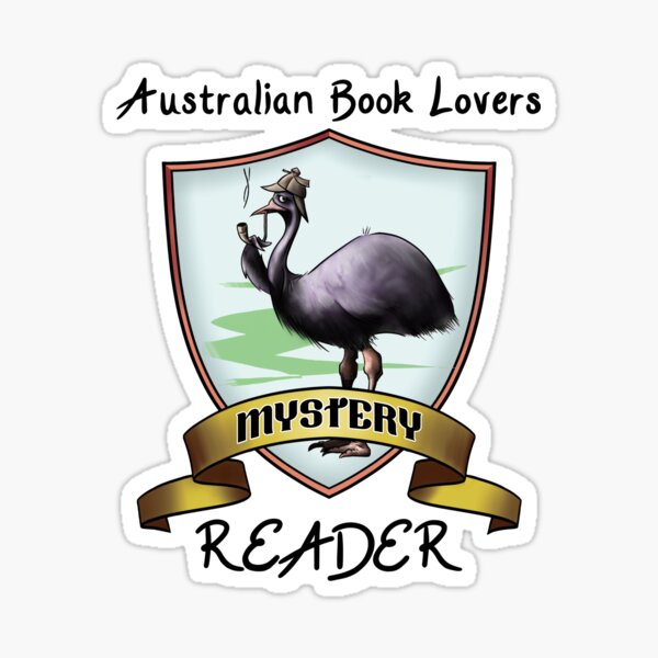ABL mystery reader - black text Sticker