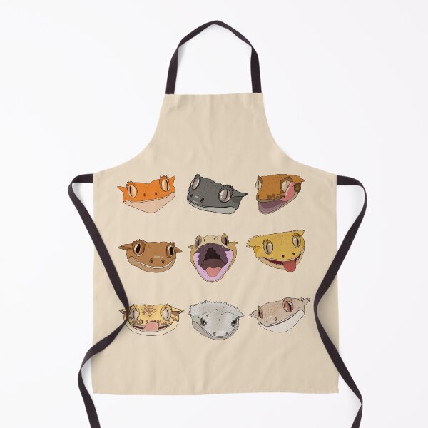 Item preview, Crested gecko collage designed and sold by MasonsTinyPets.