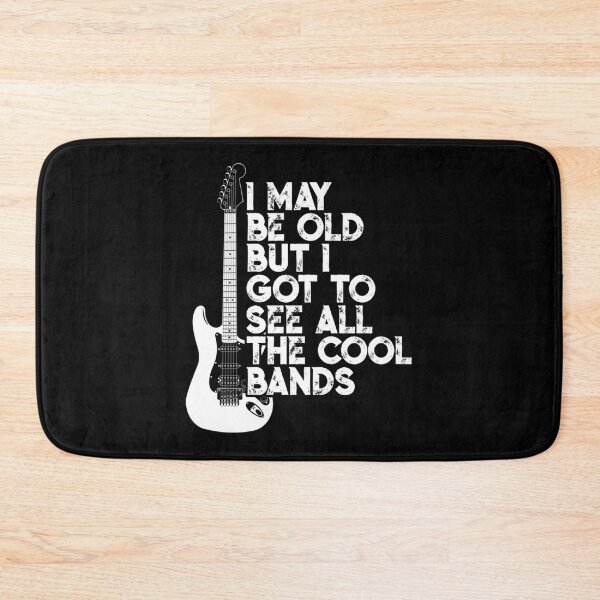 Item preview, I May Be Old But I Got To See All The Cool Bands Vintage Strat Guitar Funny Birthday Gift T- designed and sold by adryaslayehp.
