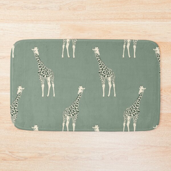 Item preview, Sage Green Giraffes designed and sold by Carolina Diaz.