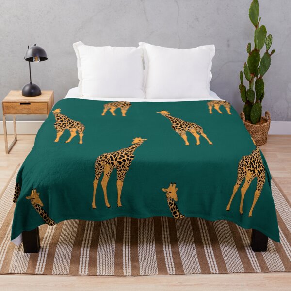 Item preview, Teal Giraffes designed and sold by Carolina Diaz.