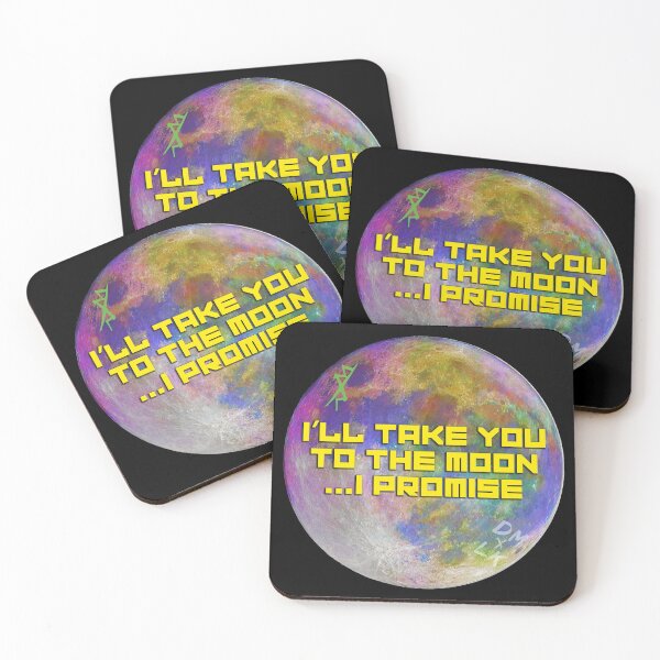 Item preview, I'll Take You To The Moon I Promise designed and sold by ZEDorDEAD.