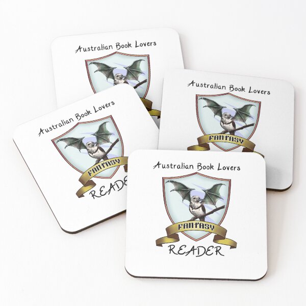 Item preview, Australian Book Lovers fantasy reader - black text designed and sold by AusBookLovers.
