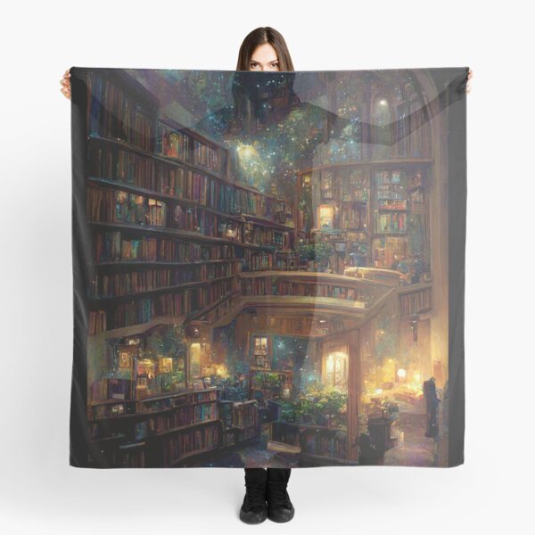 Aperçu de l'œuvre Bibliothèque Starlight - Bleu créée et vendue par LeahTT.