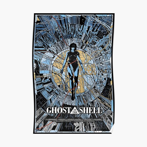 "Ghost Shell Posters" Poster for Sale by TomWarn56 | Redbubble