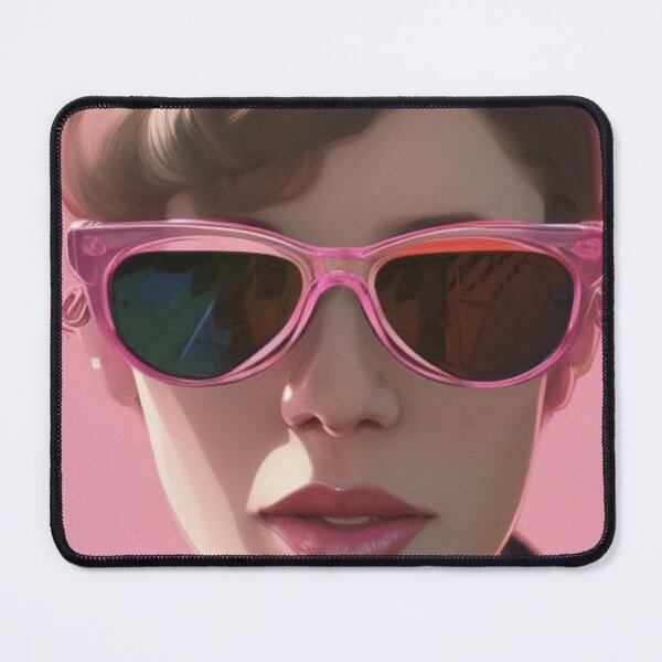 Item preview, Portrait of Woman with Pink Sunglasses designed and sold by katiebca2.