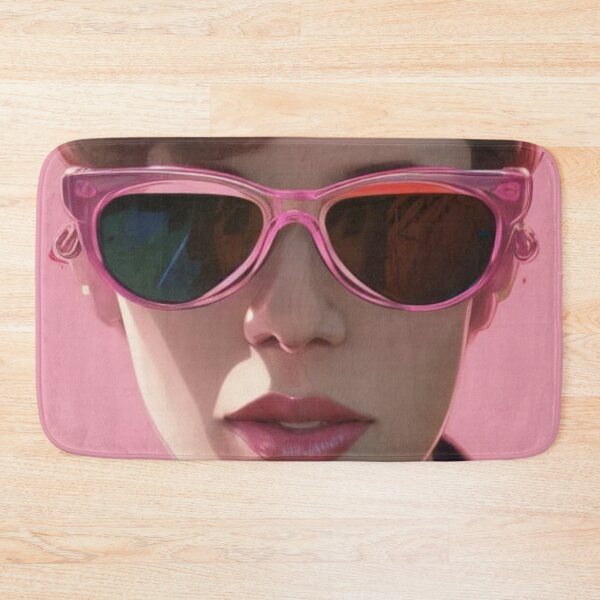 Item preview, Portrait of Woman with Pink Sunglasses designed and sold by katiebca2.