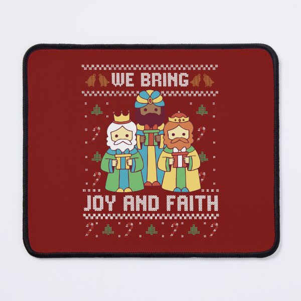 Item preview, Cute Evangelism Christian Cartoon Ugly Christmas Sweater designed and sold by MrEddie10.