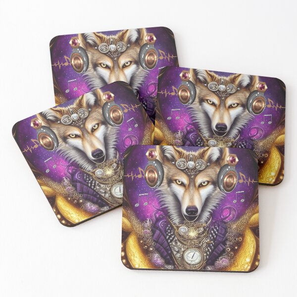 Item preview, wolf steampunk music designed and sold by Artbellachi.