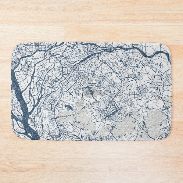 Item preview, Dongguan City Map of Guangdong, China - Coastal designed and sold by deMAP.