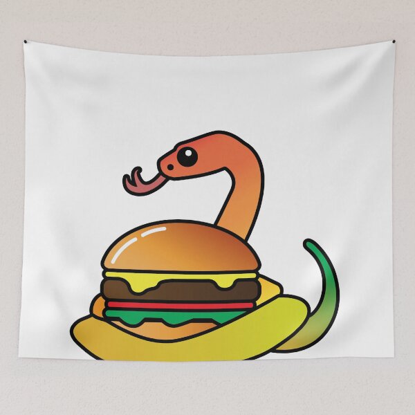 Item preview, Snake Burger designed and sold by DailyMangoStore.