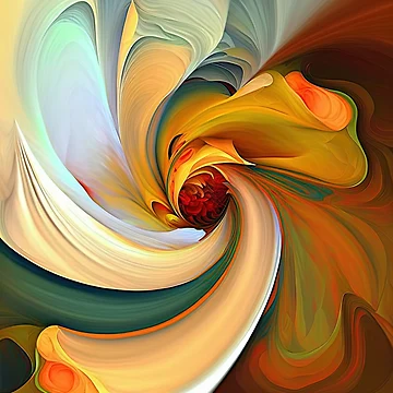 Artwork thumbnail, Abstract Digital Paintings by ThinkFun! Design