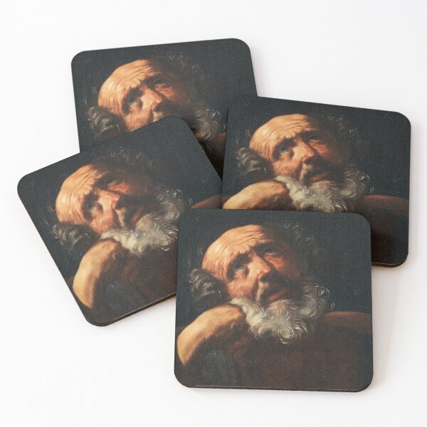 Item preview, Saint Peter | Guido Reni | 1614 Baroque Biblical Art designed and sold by CJET.