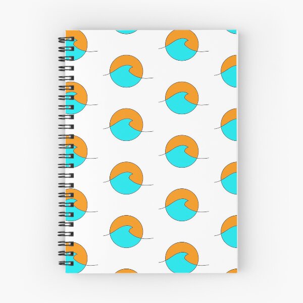 Item preview, Blue and Orange Wave designed and sold by Unity W.