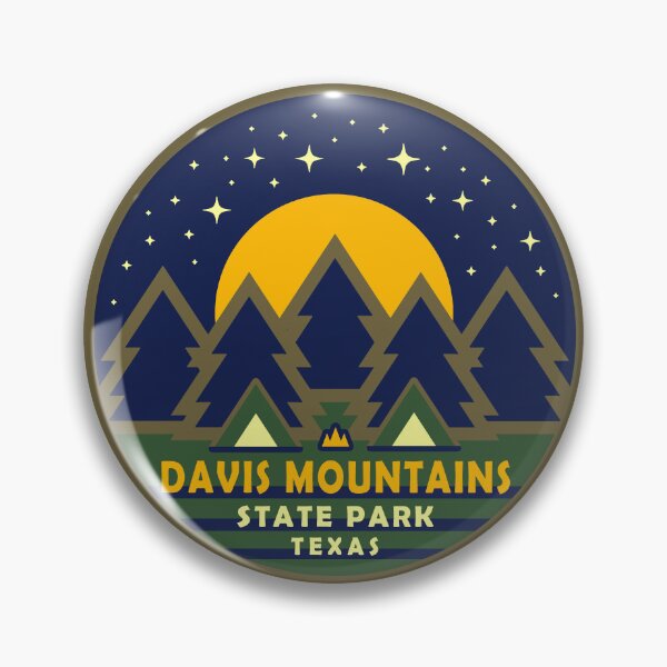 Item preview, Davis Mountains State Park Starry Sky Logo designed and sold by VanyaKar.