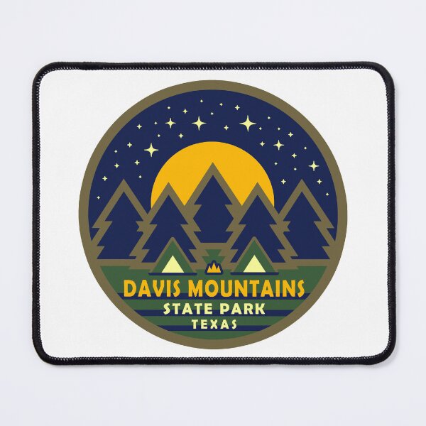 Item preview, Davis Mountains State Park Starry Sky Logo designed and sold by VanyaKar.