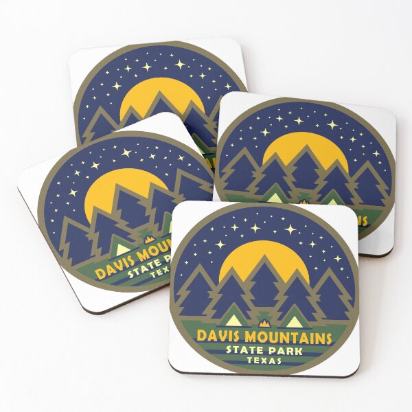 Item preview, Davis Mountains State Park Starry Sky Logo designed and sold by VanyaKar.