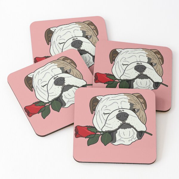 Item preview, Romantic Bulldog designed and sold by MasonsTinyPets.
