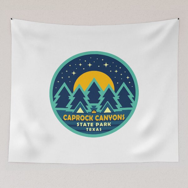 Item preview, Caprock Canyons State Park Starry Sky Logo designed and sold by VanyaKar.