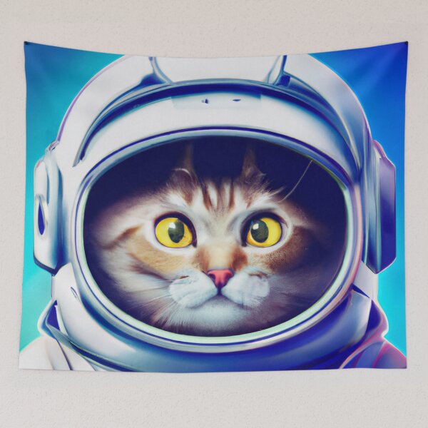 Item preview, Cat Astronaut designed and sold by Timegraf.