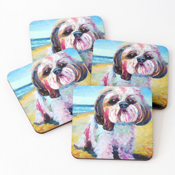 Item preview, Shih Tzu at the Beach 2 designed and sold by ChrisButler.