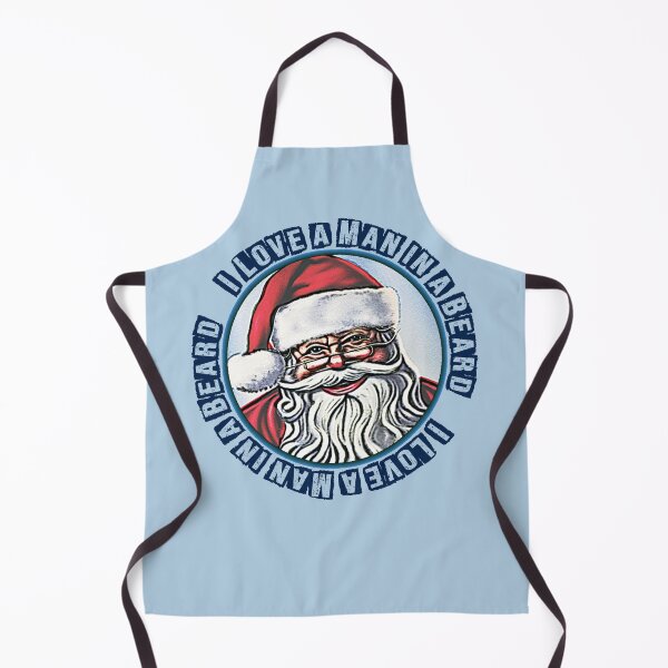 Item preview, I Love a Man in a Beard - Santa Christmas Design designed and sold by jamie Omahen.