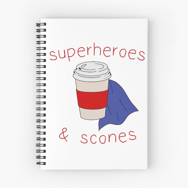 Item preview, Superheroes and Scones, Addicted Series designed and sold by lunarrcreations.