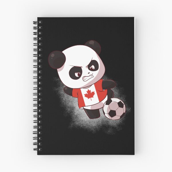 Item preview, Funny Panda Shooting Canada Football - Canadian Flag Soccer designed and sold by Mini Pandas.