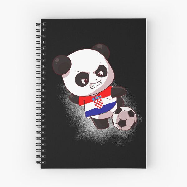 Item preview, Funny Panda Shooting Croatia Football - Croat Flag Soccer designed and sold by Mini Pandas.