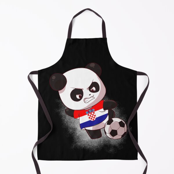 Item preview, Funny Panda Shooting Croatia Football - Croat Flag Soccer designed and sold by Mini Pandas.