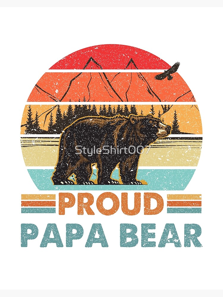 Proud Papa Bear T-Shirt