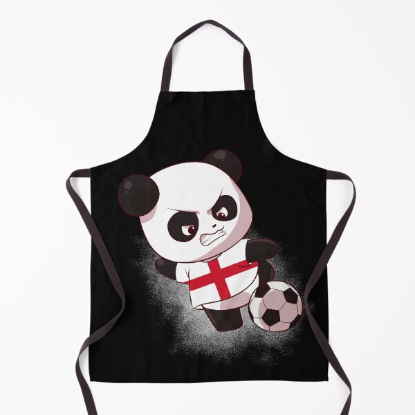 Item preview, Funny Panda Shooting England Football - English Flag Soccer designed and sold by Mini Pandas.