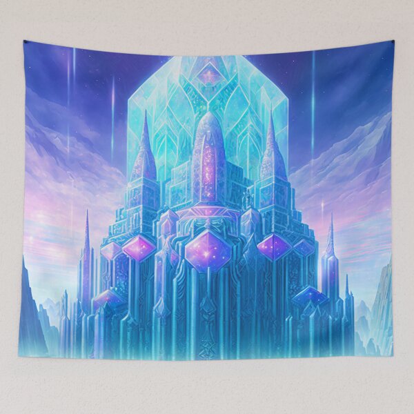 Item preview, Palace From Atlantean Times designed and sold by fairytailsaiart.
