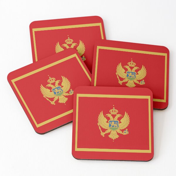 Item preview, Montenegro flag designed and sold by flagshop.