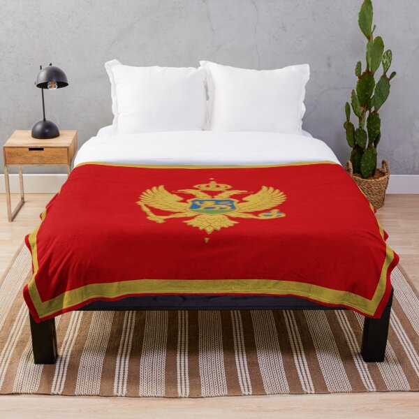 Item preview, Montenegro flag designed and sold by flagshop.